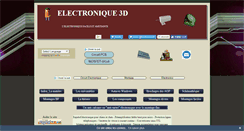 Desktop Screenshot of electronique-3d.fr